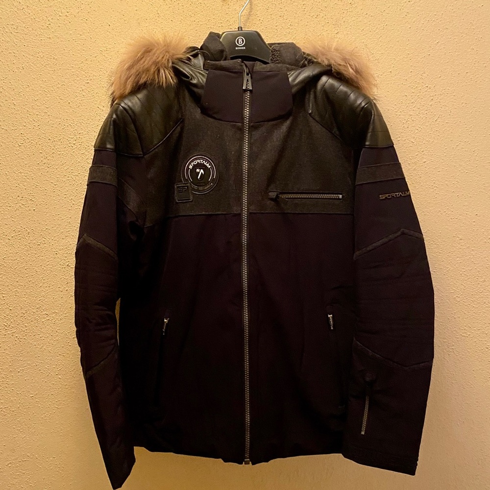 Ski Jacket SPORTALM JIB Designer Insulated with Detatchable hood